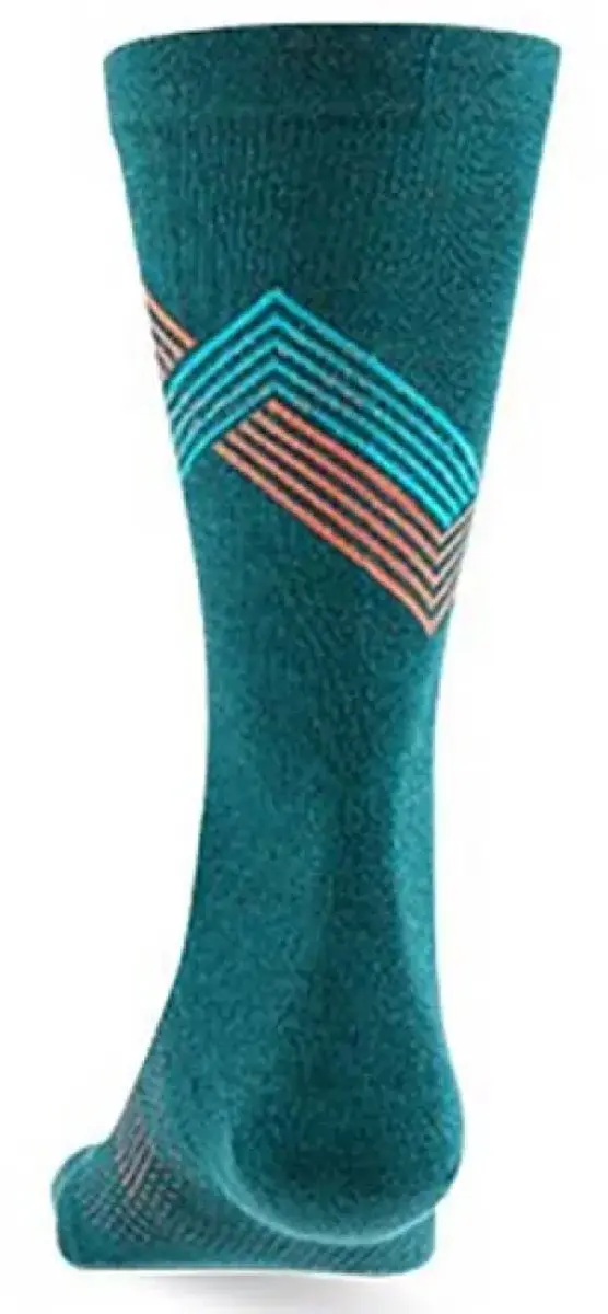 Injinji Run Crew Lightweight Coolmax Sokken Lagoon/Roze - afbeelding 2 van 6