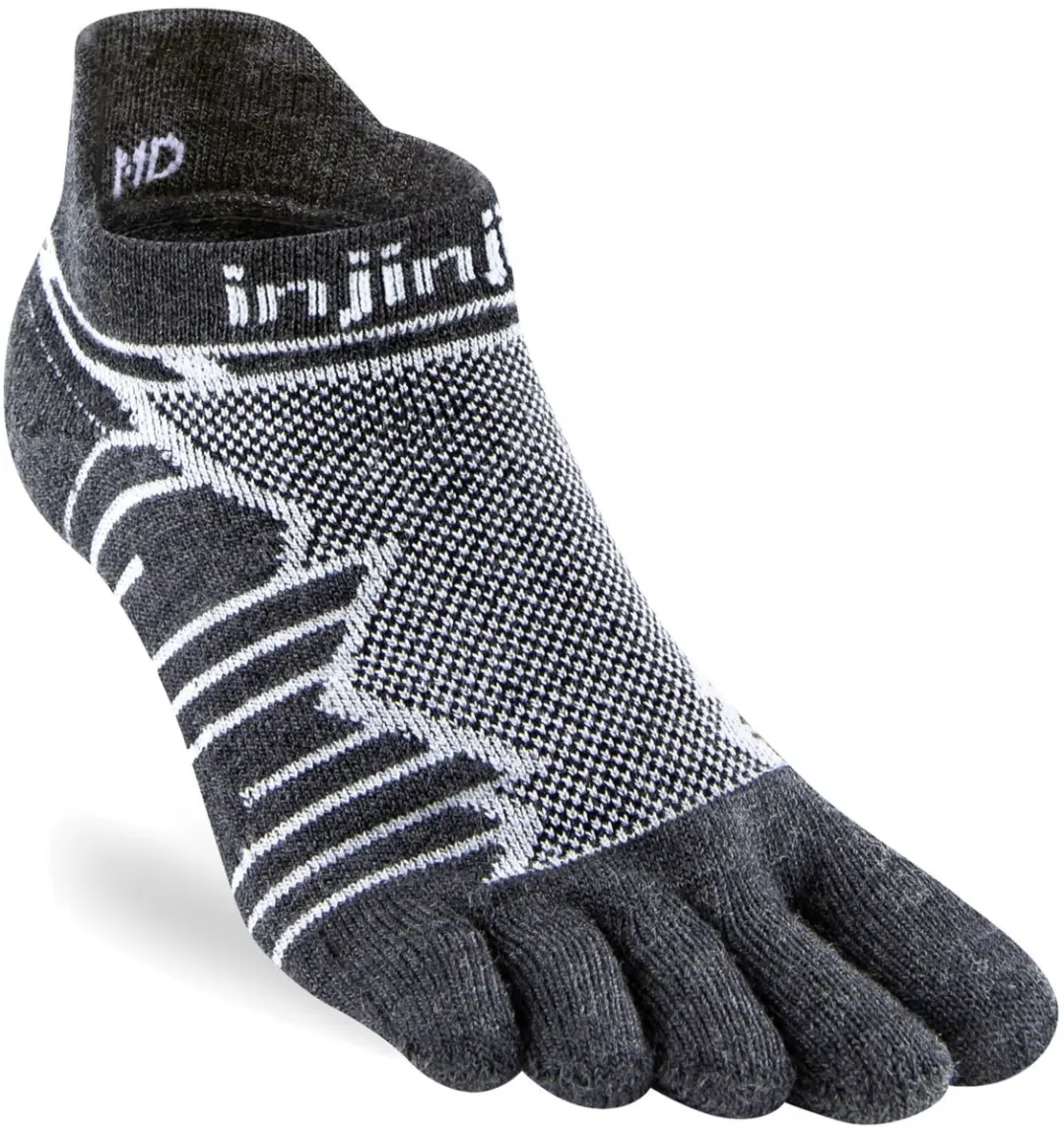 Injinji Ultra Run Lightweight No-Show Wool