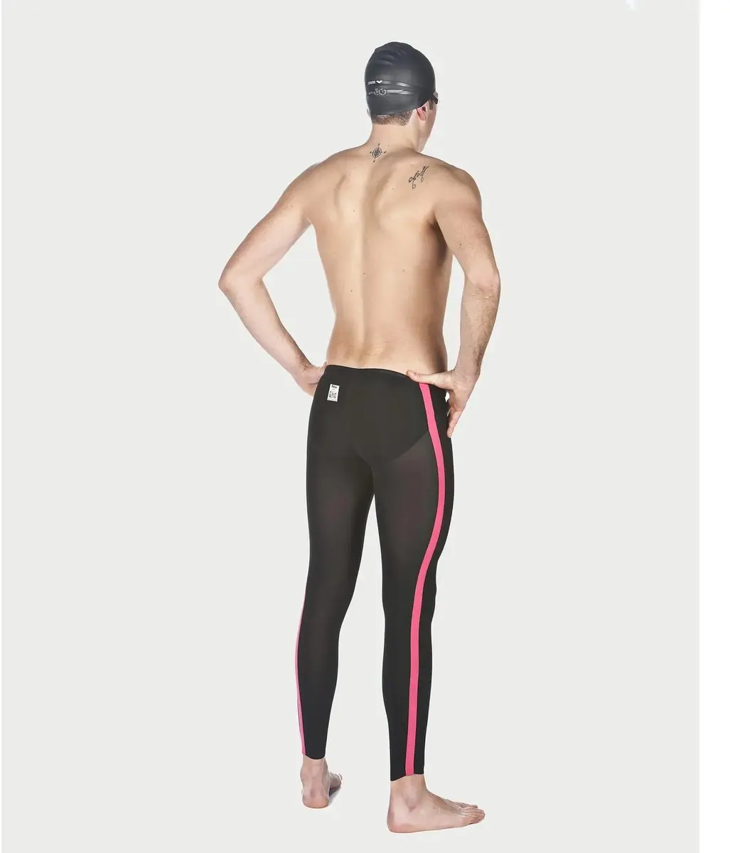 Arena Powerskin R-Evo+ Triatlon legging 65 - Zwart Geel - afbeelding 2 van 2
