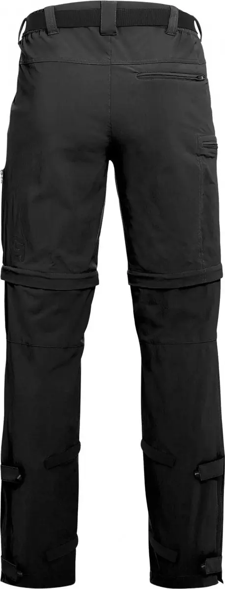 Gonso Portland Afritsbare Fietsbroek M - Zwart - afbeelding 2 van 6