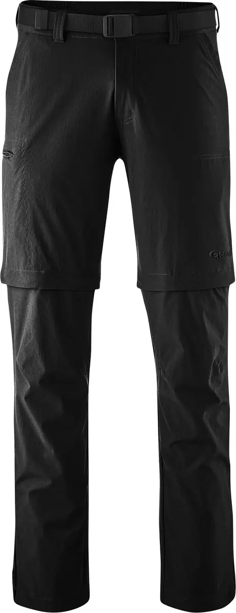 Gonso Portland Afritsbare Fietsbroek M - Zwart - afbeelding 6 van 6