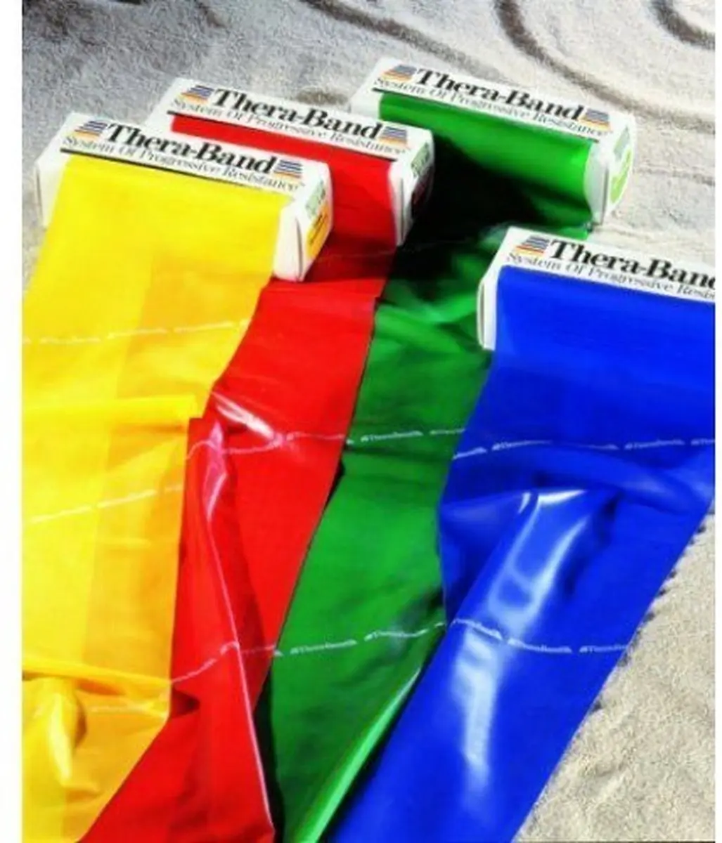 Thera-Band Speciaal Zwaar Weerstandsband 5,5m - Zwart - afbeelding 3 van 4