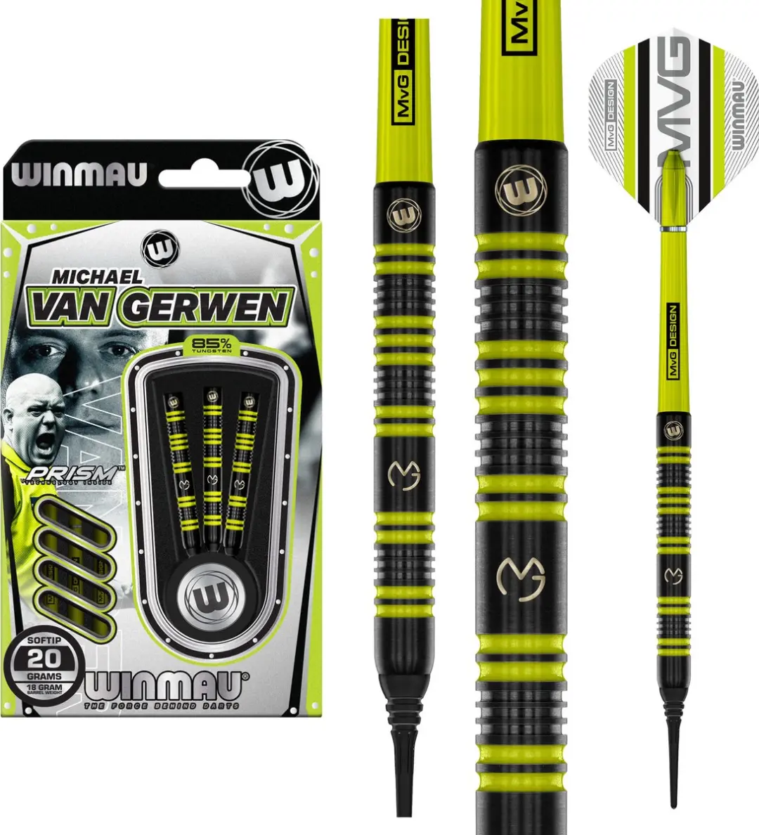 Winmau Michael van Gerwen 85% Soft Tip