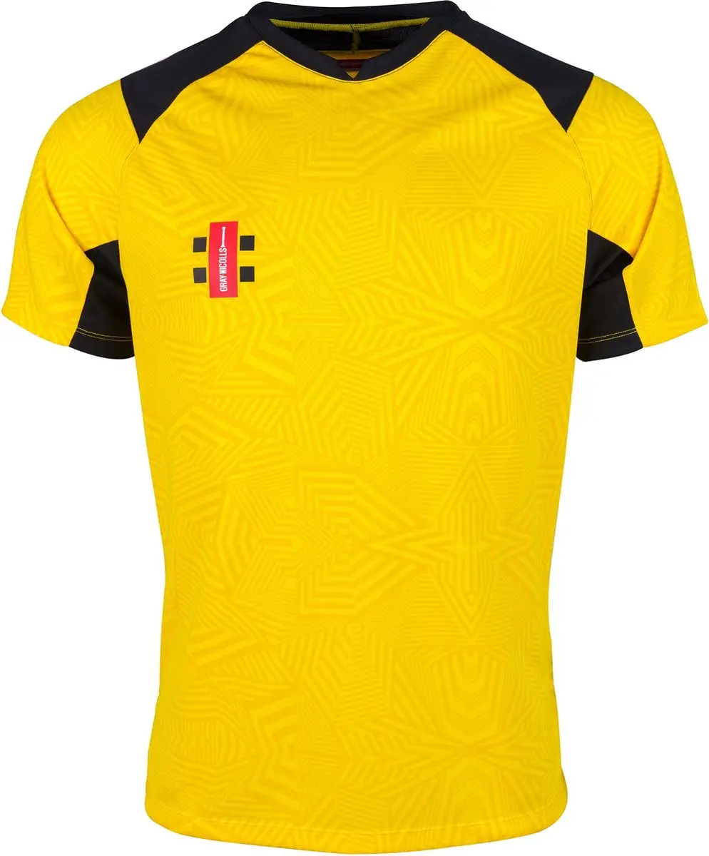 Gray-Nicolls Cricket SHIRT PRO T20 S/S YW/BK L Large