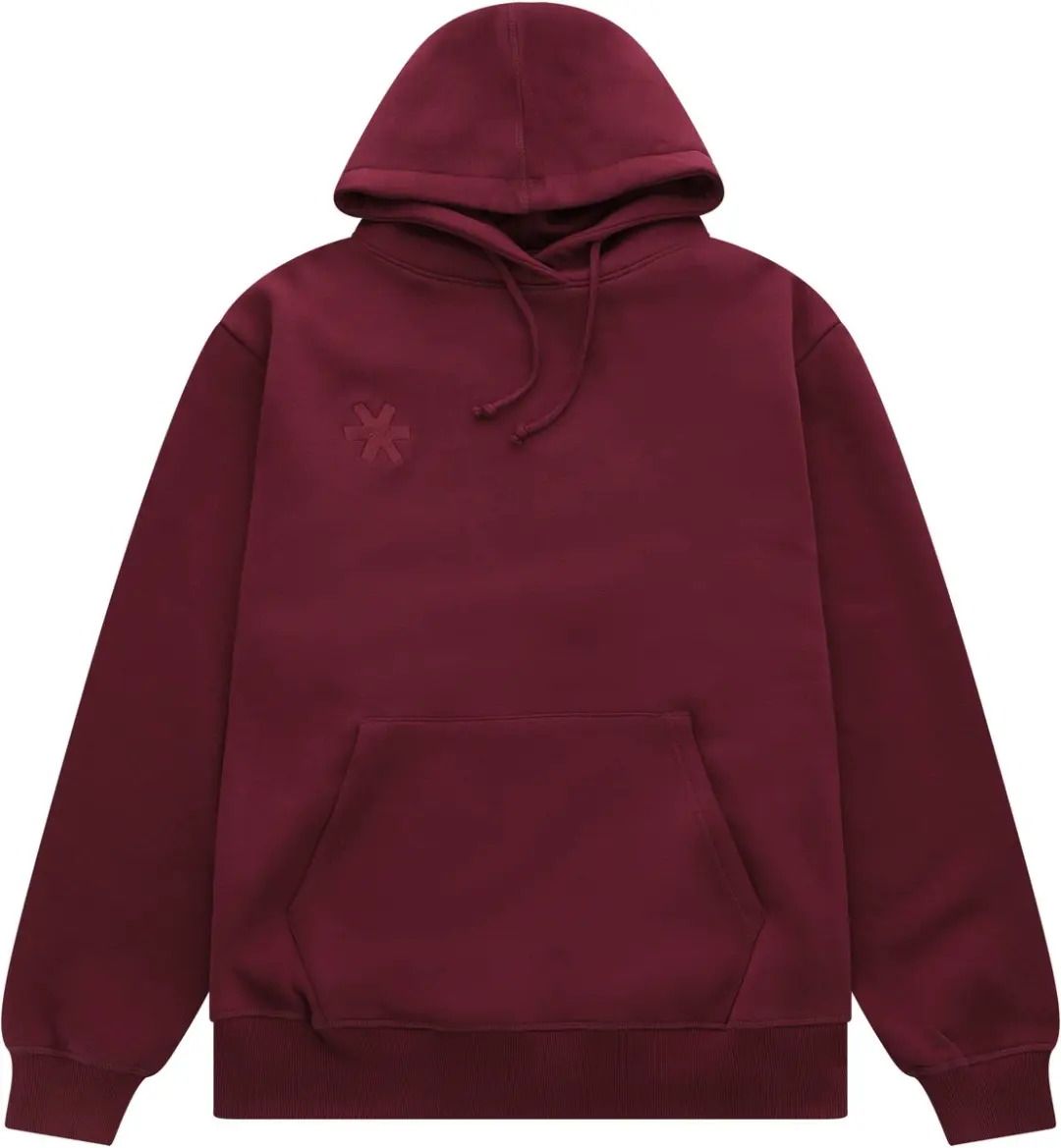 Osaka Unisex Hoodie Basic Rood donker