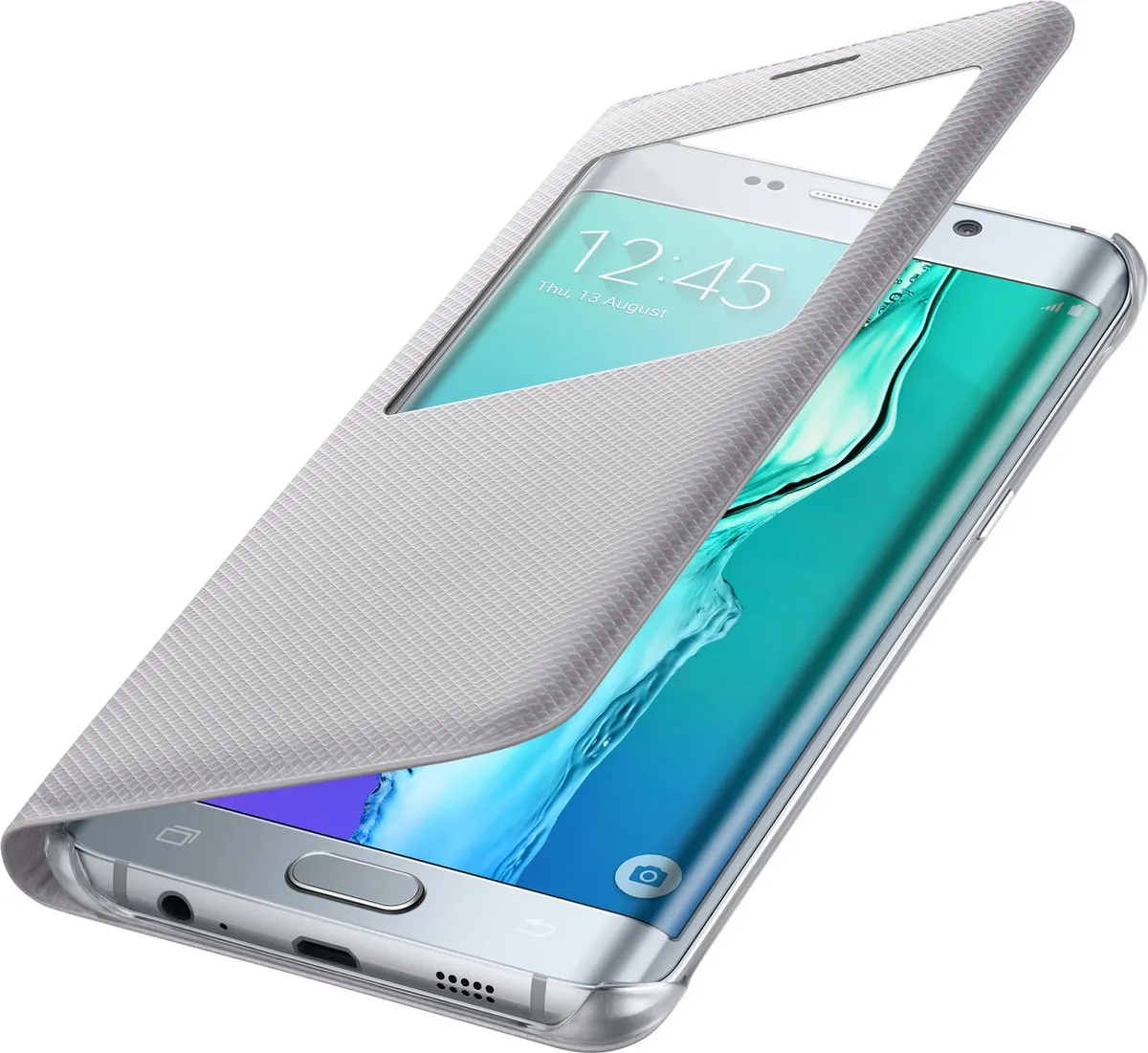 Samsung S View Cover EF-CG928PS - Zilver