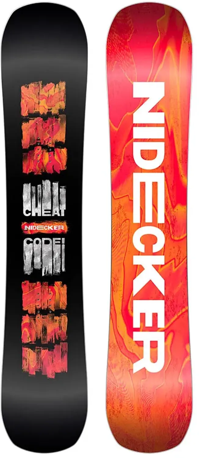 Nidecker Cheat Code Snowboard Rood 156