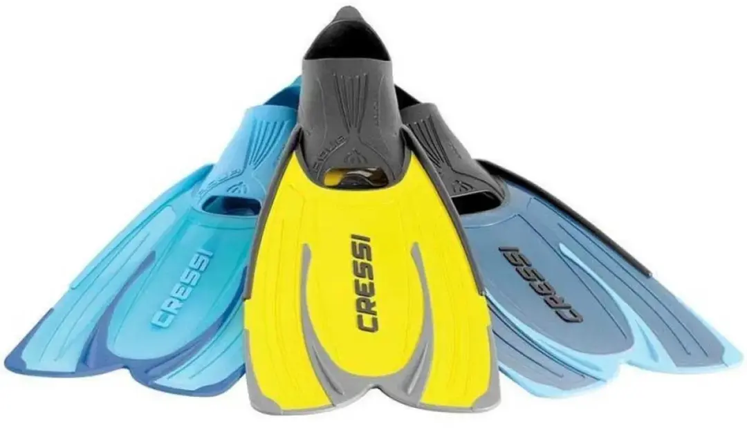 Cressi Agua Snorkelvinnen - Geel - 45/46 - afbeelding 2 van 6