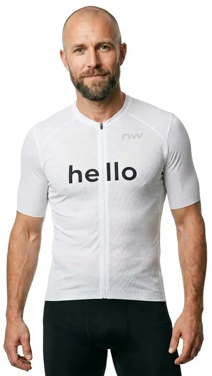 Northwave Blade Hello Goodbye Wielertrui Wit L - afbeelding 4 van 4