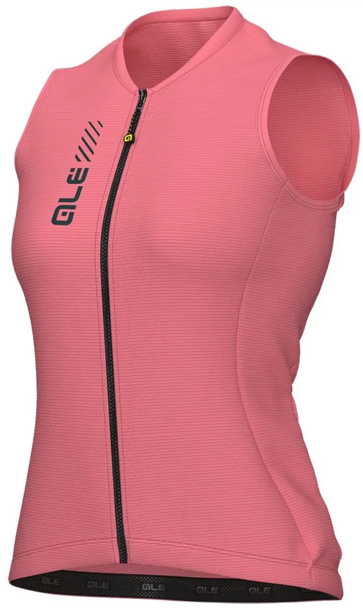 Ale Pragma Color Block Mouwloos Fietstrui Roze M Vrouw