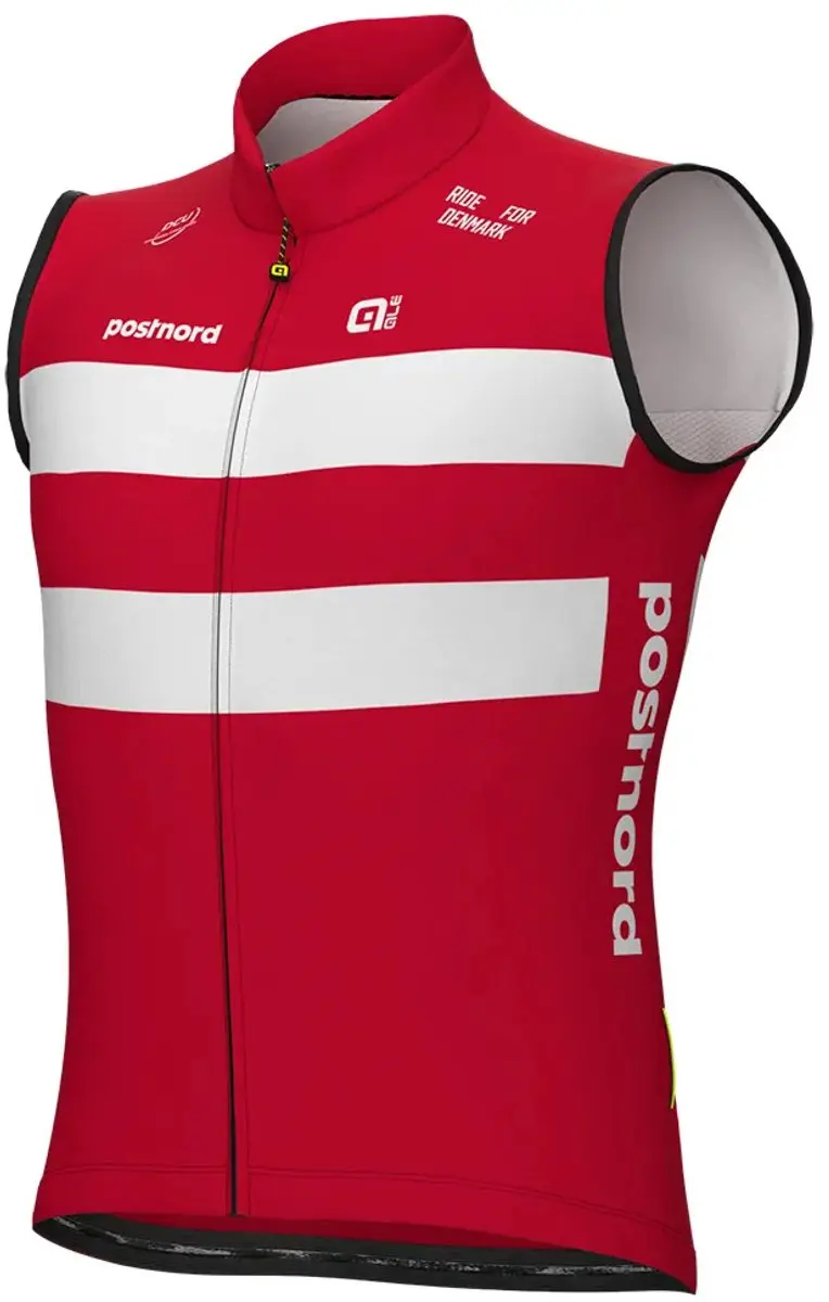 Ale Prime Federazione Danese Gilet Rood L Man