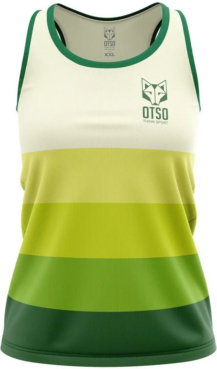 Otso Sleeveless T-shirt Groen XS Vrouw