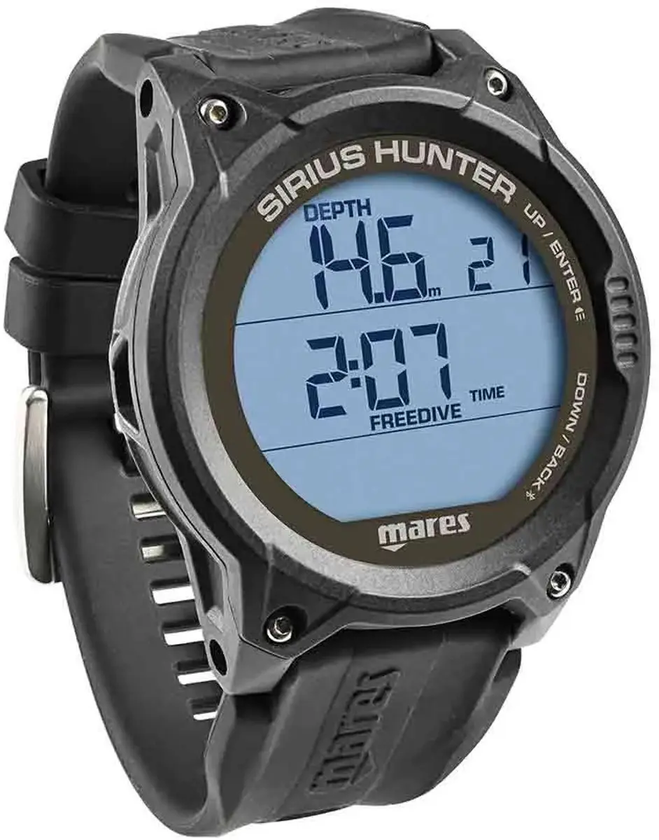 Mares Sirius Hunter Spearfishing-computer Grijs