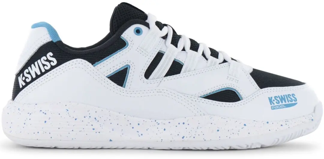 K-Swiss Tura Team padelschoenen - 42 - Wit/Zwart/Blauw - afbeelding 2 van 6