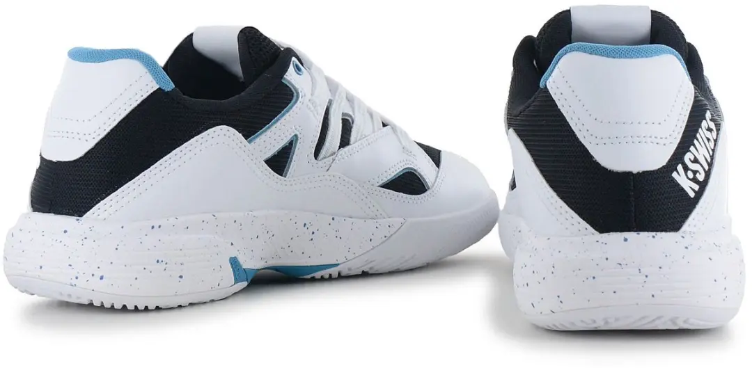 K-Swiss Tura Team padelschoenen - 42 - Wit/Zwart/Blauw - afbeelding 3 van 6