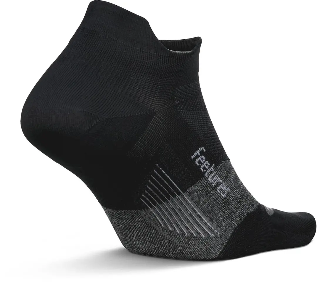 Feetures Elite Ultra Light No Show Tab Sokken - Zwart M - afbeelding 6 van 6