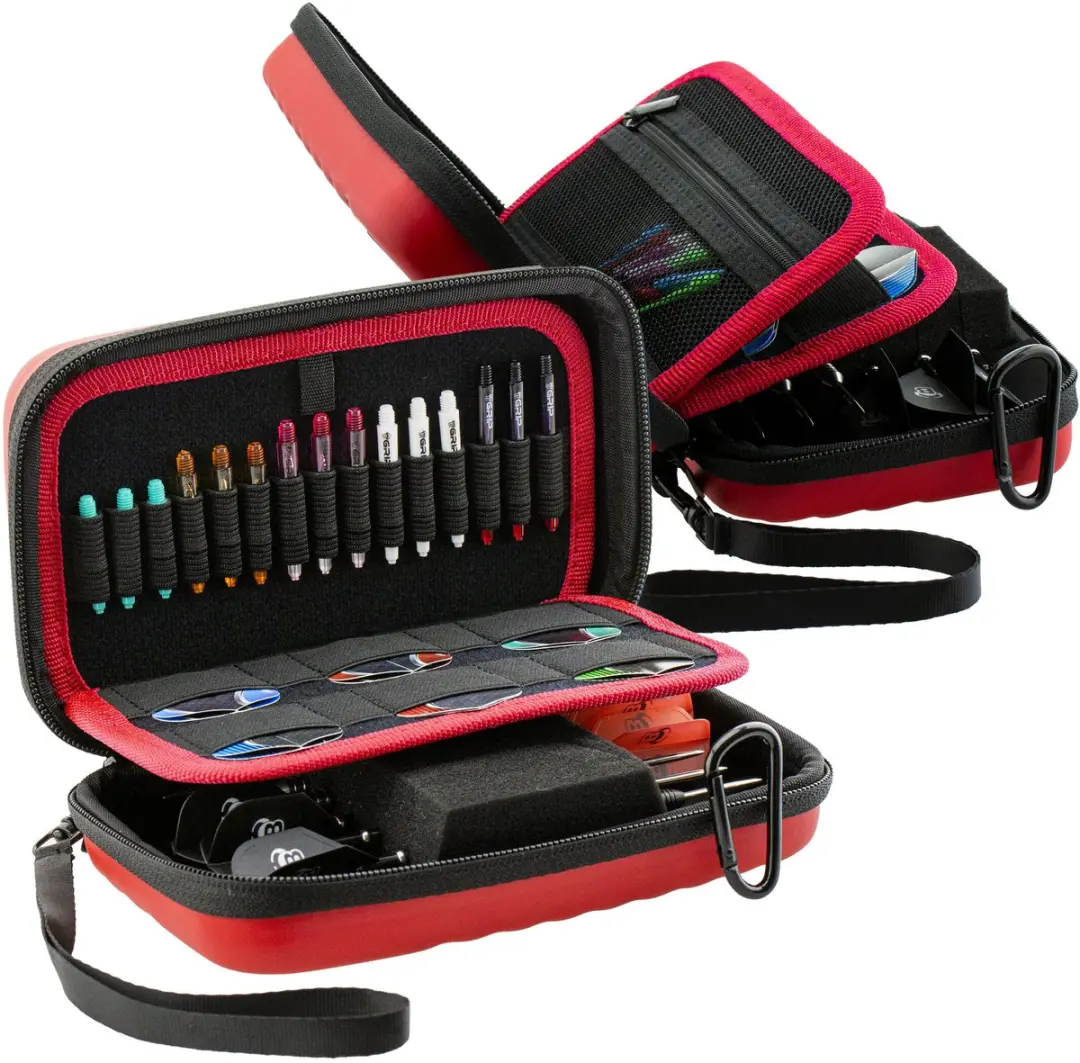 BULL'S Orbis XL Dartcase Red