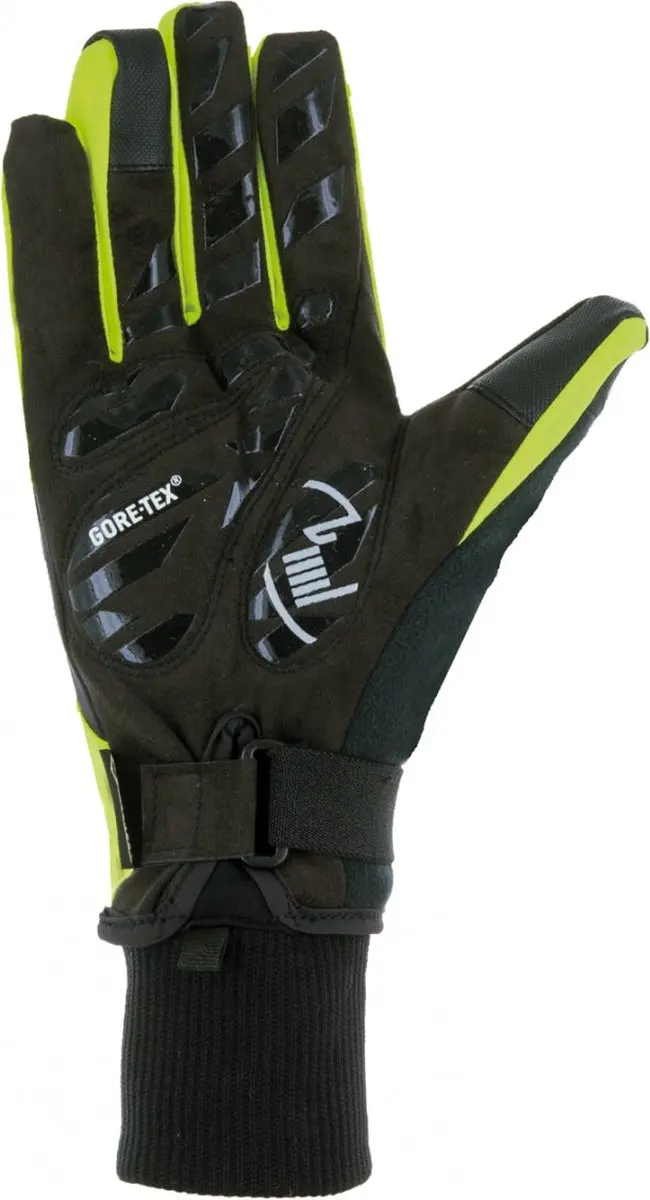 Roeckl Rocca GTX Fietshandschoenen Heren - Zwart/Geel Maat 7 - afbeelding 3 van 4