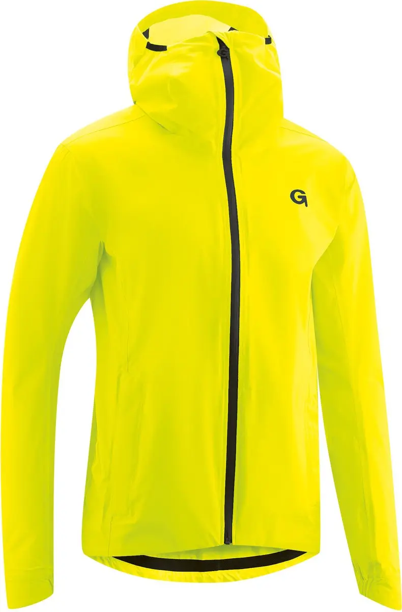 Gonso Save Plus Regenjas Heren Geel 6XL - afbeelding 3 van 6