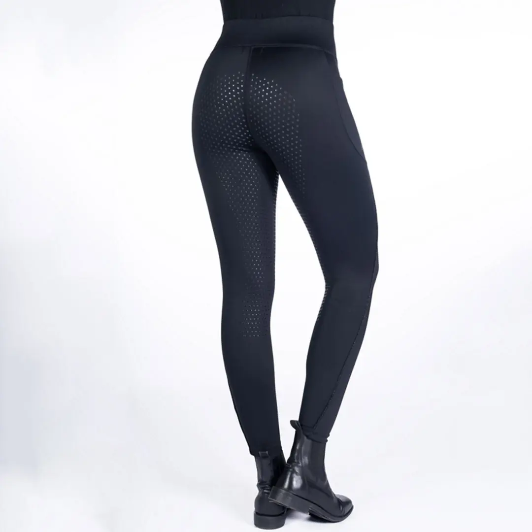 Hkm Paardrijlegging Hkm Alice Full Grip Zwart