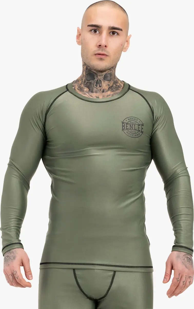 BENLEE Functioneel herenoverhemd slim fit met lange mouwen MOSSBURN
