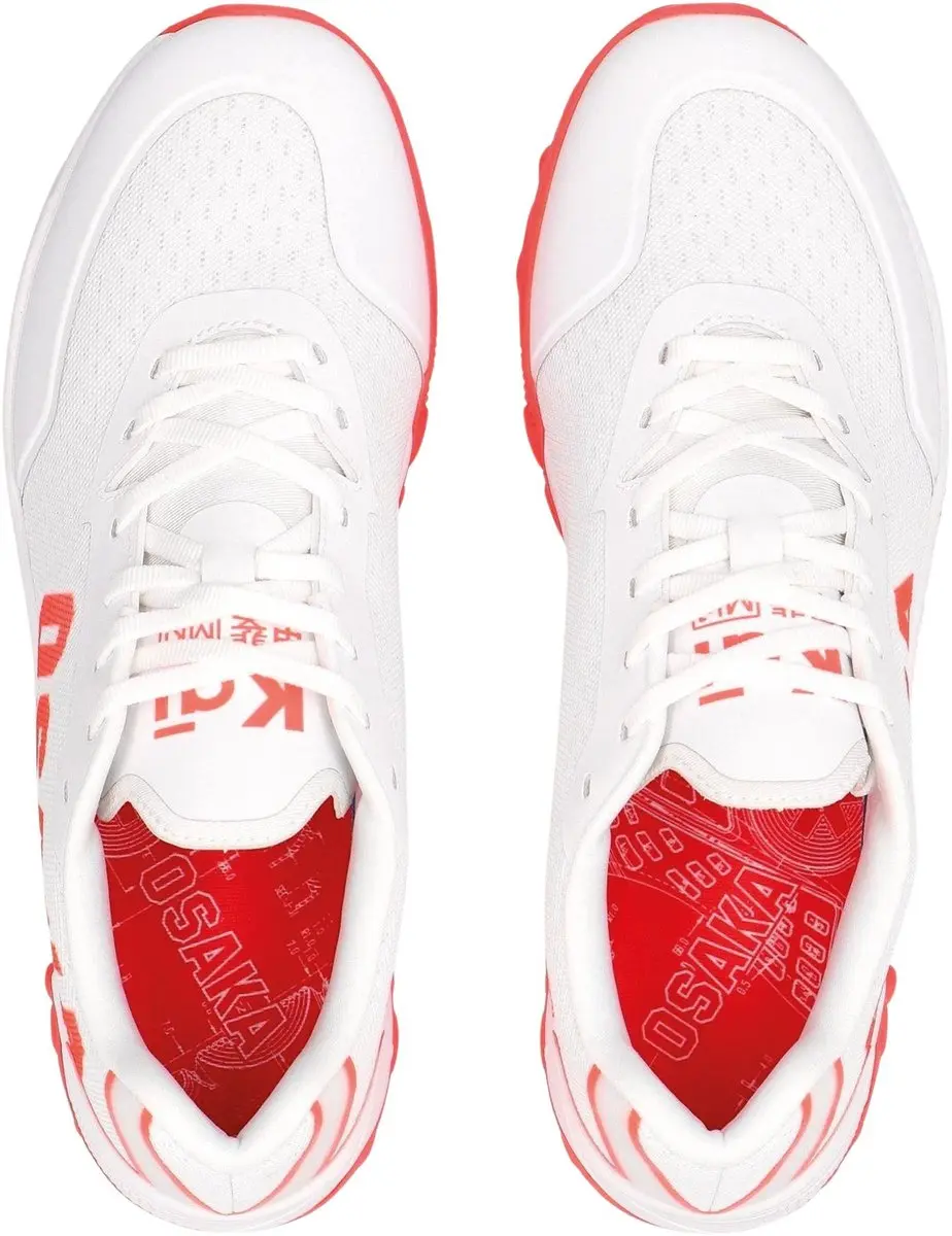 Osaka KAI Mk1 Hockeyschoenen Senior - Wit/Rood - afbeelding 4 van 6