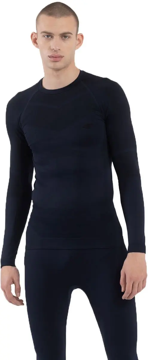 4F Thermoshirt Heren - Donkerblauw - L/XL - afbeelding 3 van 4