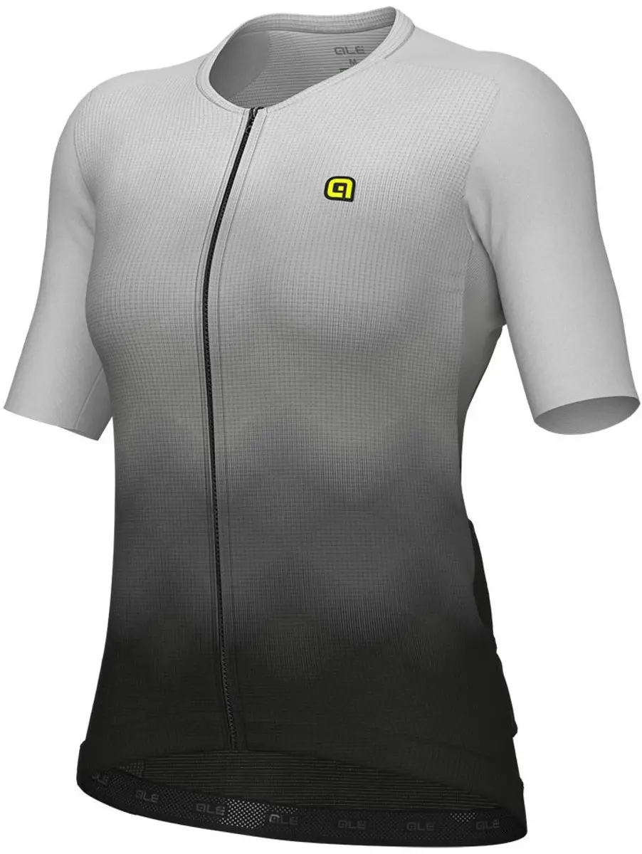 Ale R-ev1 Velocity 2.0 Korte Mouw Wielertrui Grijs L Vrouw
