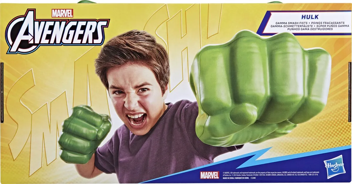 Marvel Avengers Hulk Gamma Smash-vuisten