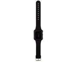 Hama Siliconen Bandje Apple Watch 42mm - Zwart - afbeelding 2 van 5