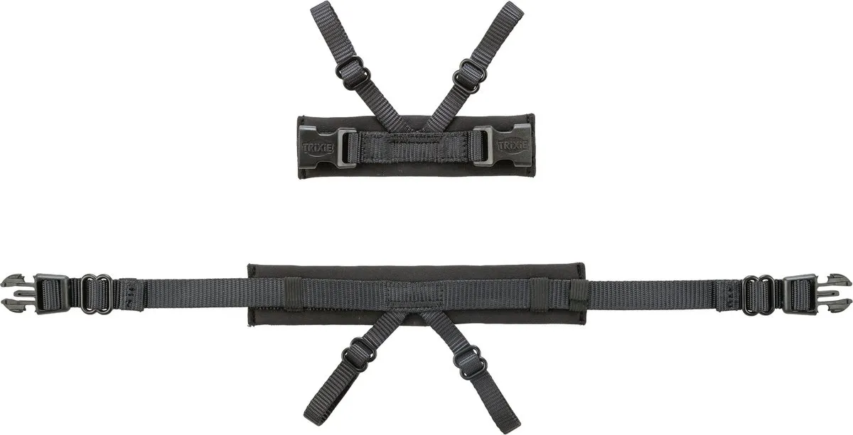 Trixie Paniekadapter Stay Voor Tuigen - Zwart S/M