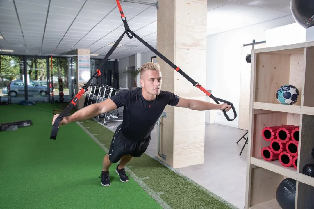 Pure2Improve Suspension Trainer Pro TRX Trainer - Rood - afbeelding 3 van 5