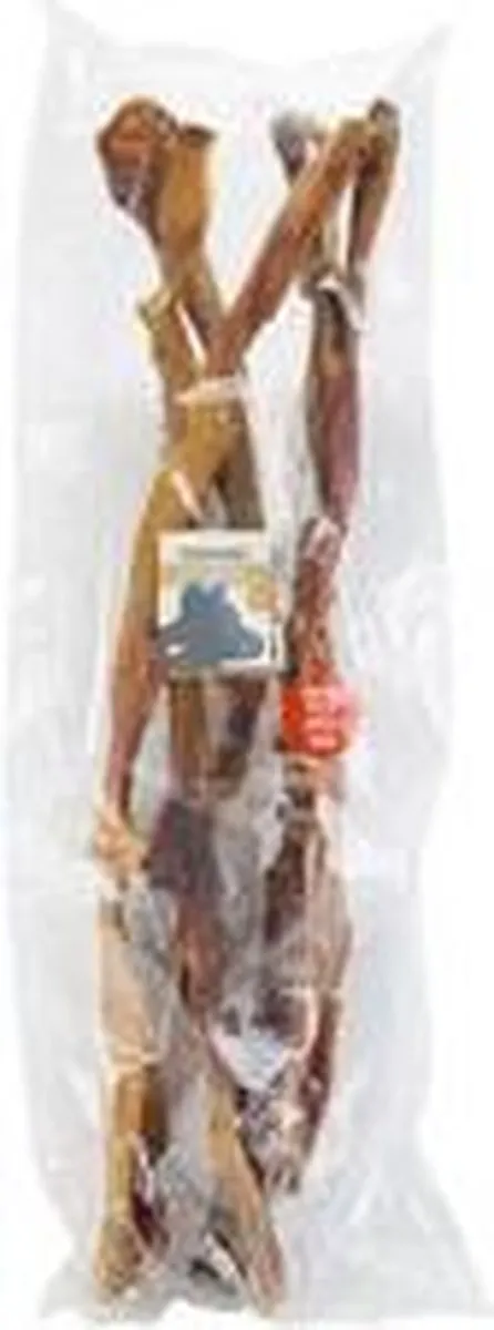 Beeztees Runderkophuid Hondensnack 80cm - 5 Stuks