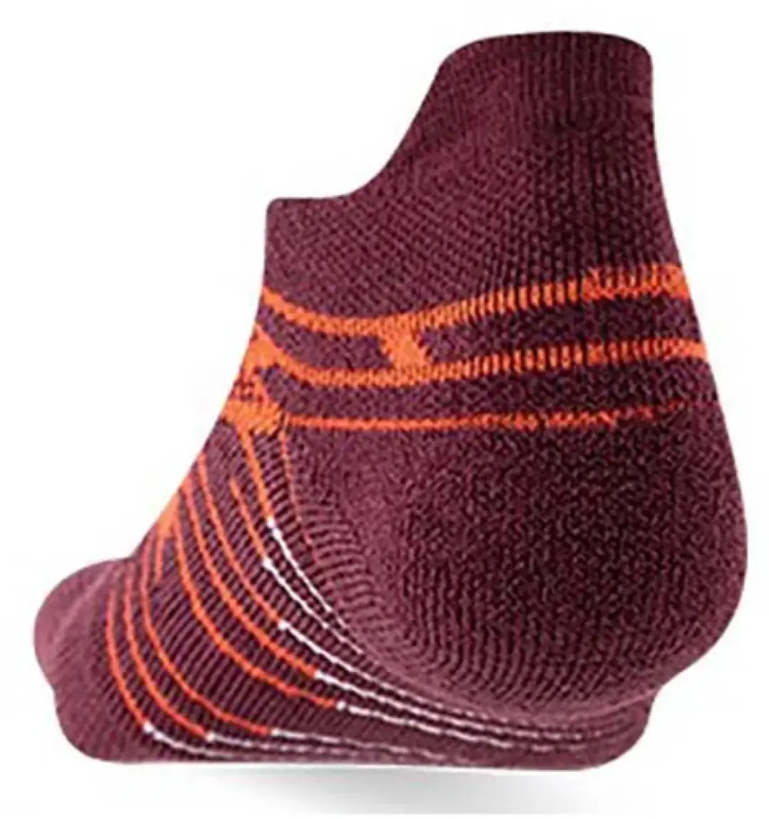 Injinji Ultra Run No-show Sokken Bordeauxrood 37-40 - afbeelding 2 van 6