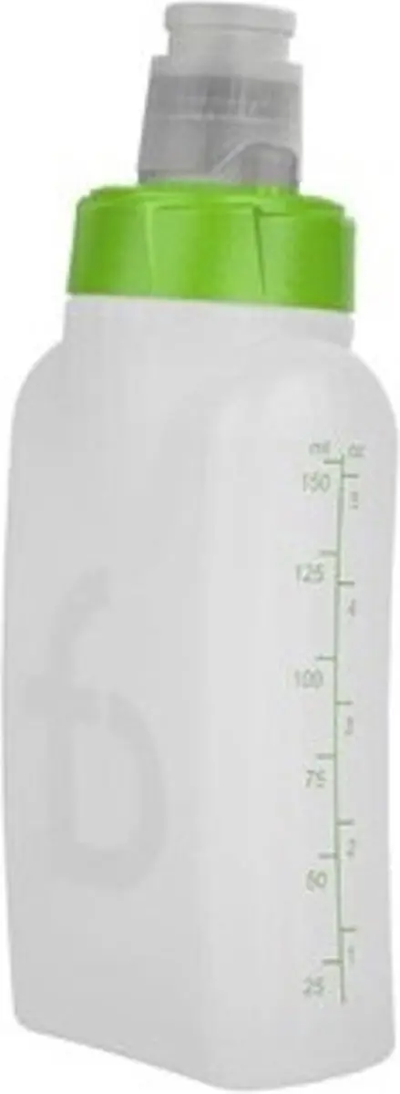 FlipBelt Arc Waterfles 150ml - wit/groen - afbeelding 3 van 4