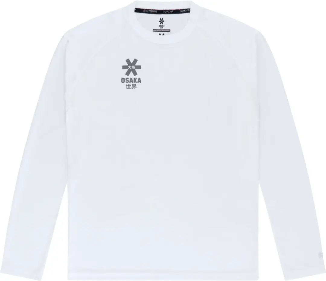 Osaka Men Training Tee Long Sleeve Wit