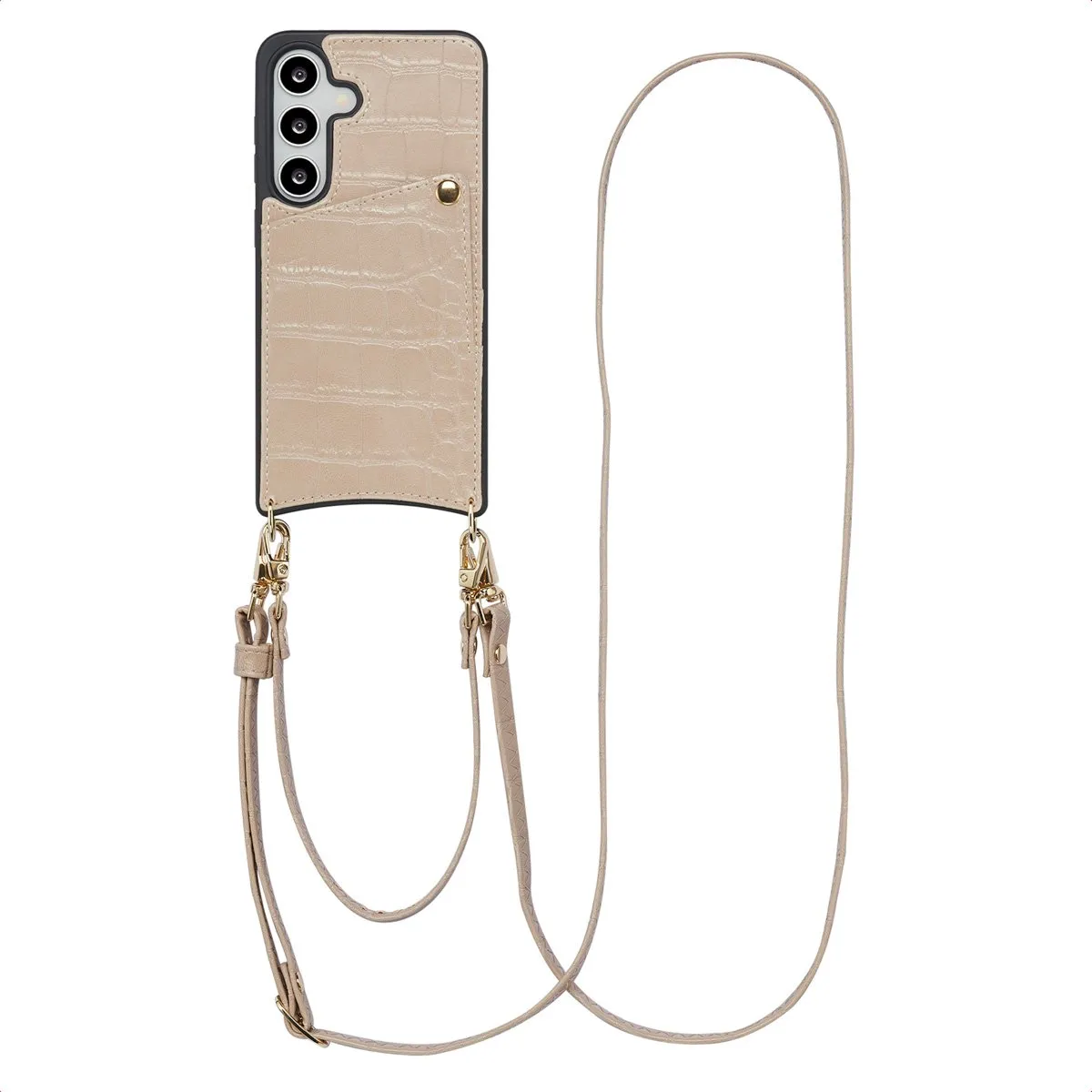 Selencia Croco Backcover Hoesje S24/S25