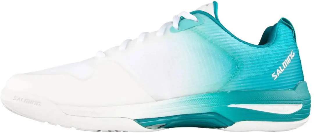 Salming Viper Pro Dames Indoorschoenen - Groen/Wit - afbeelding 2 van 6