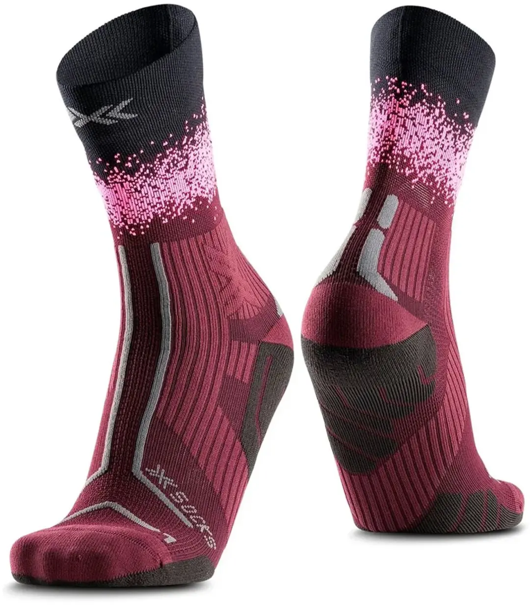 X-socks Trailrun Terraskin Perform Crewsokken Roze EU 42-44