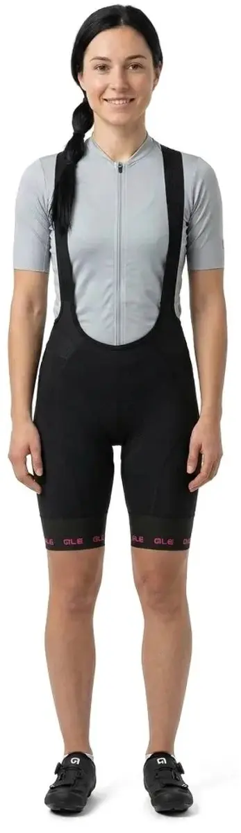 Ale PR-E Strada 2.0 fietsbroek - Zwart Violet - afbeelding 2 van 4