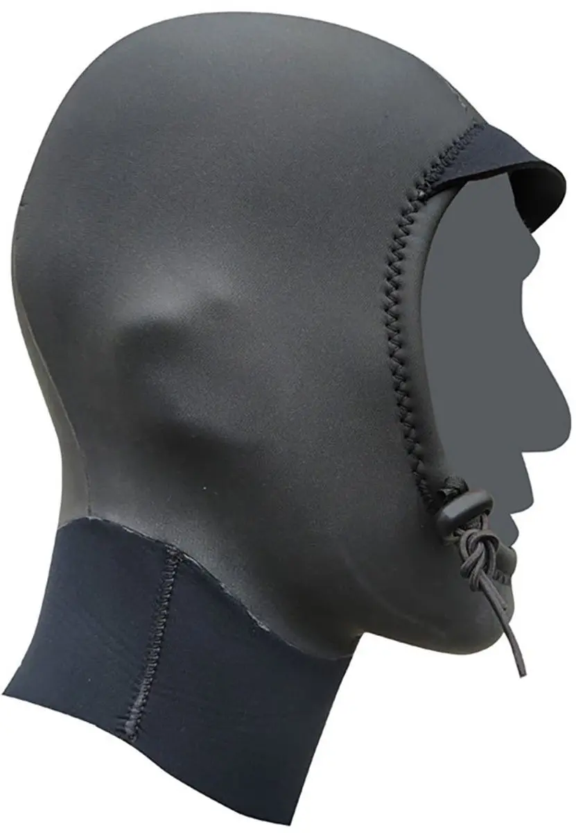 Seland Stetchy Warm Plush Neopreen Kap 3 Mm Zwart M Man
