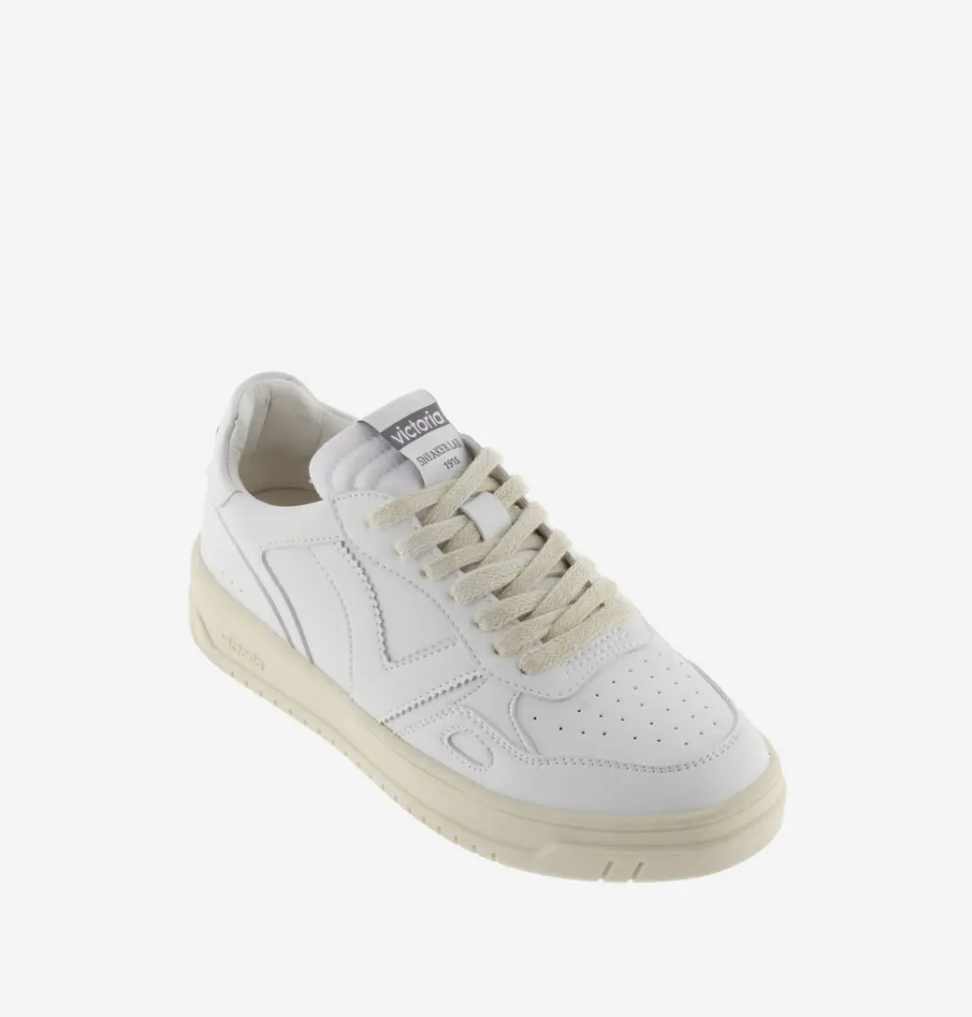 Victoria Leren sportschoenen Seul Wit - afbeelding 3 van 6