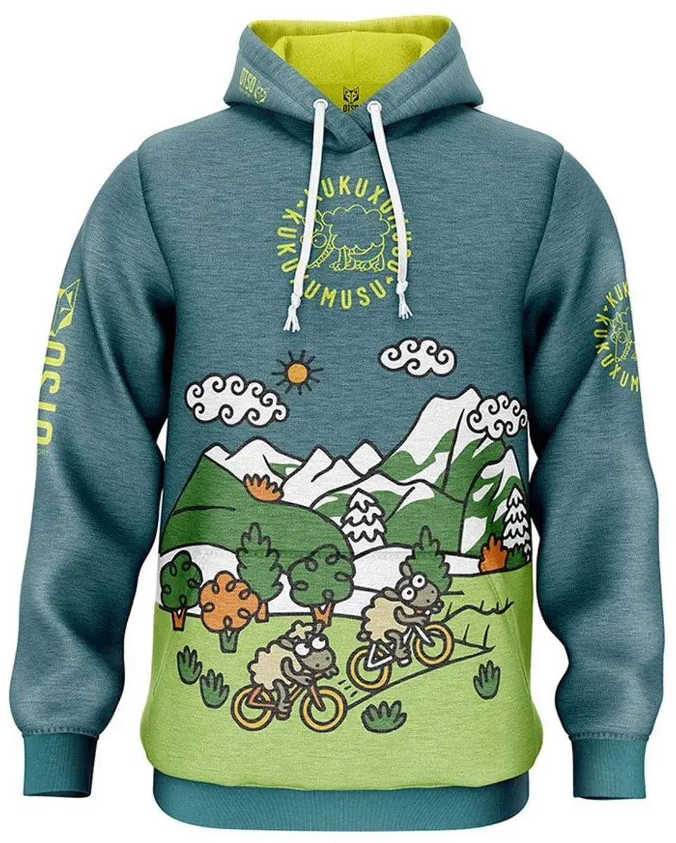 Otso Kukuxumusu Bike Hoodie Groen M