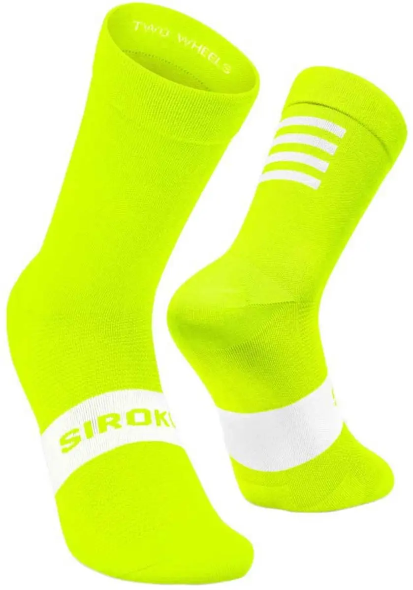 Siroko S1 Lange Sokken Geel EU 43-46