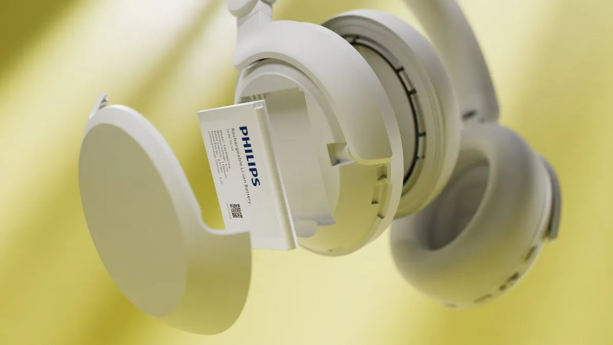 Philips TAH8000EWT Draadloze Hoofdtelefoon - Wit