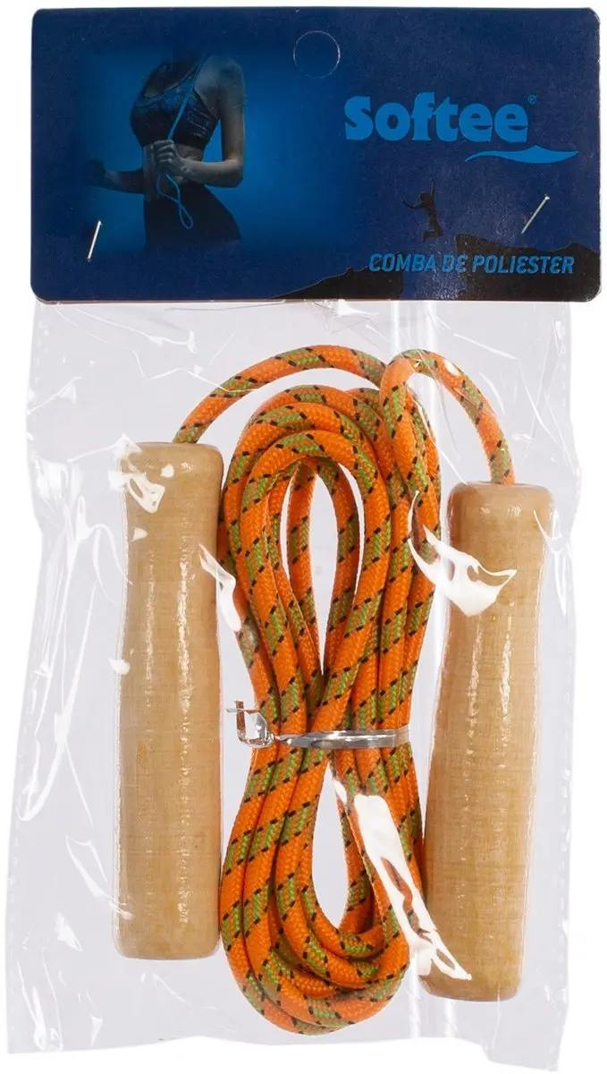 Softee Polyester Springtouw Geel - afbeelding 3 van 3