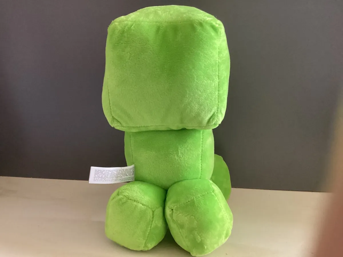 Minecraft Groene Pluche Knuffel 30cm - afbeelding 2 van 2