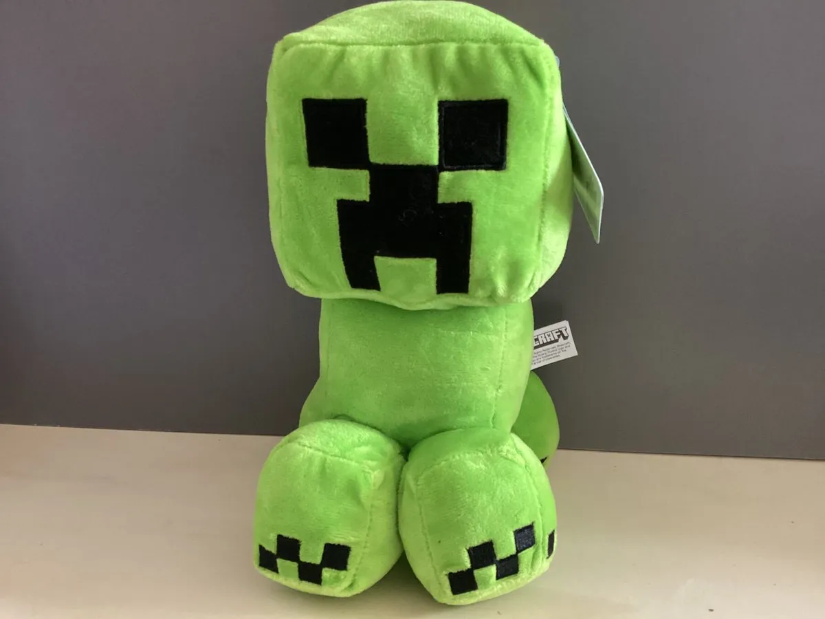 Minecraft Groene Pluche Knuffel 30cm