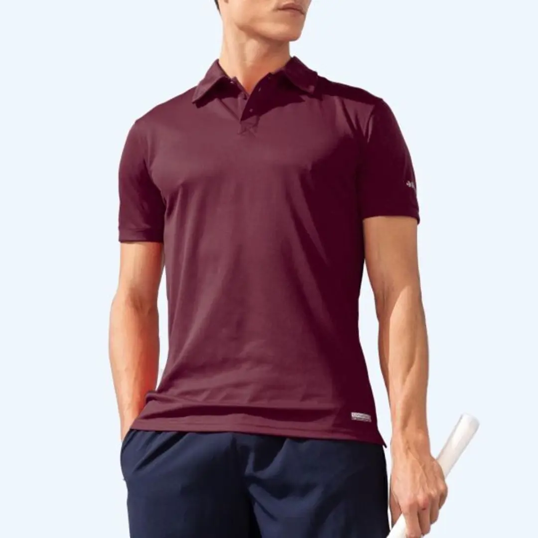 Reece Elliot Polo Bordeaux Rood XXXL - afbeelding 2 van 6