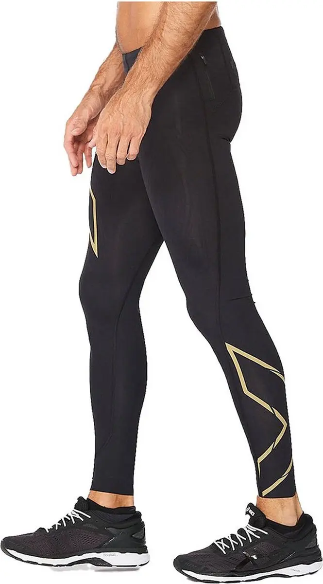 2XU Light Speed Compressielegging Heren Zwart - afbeelding 2 van 6